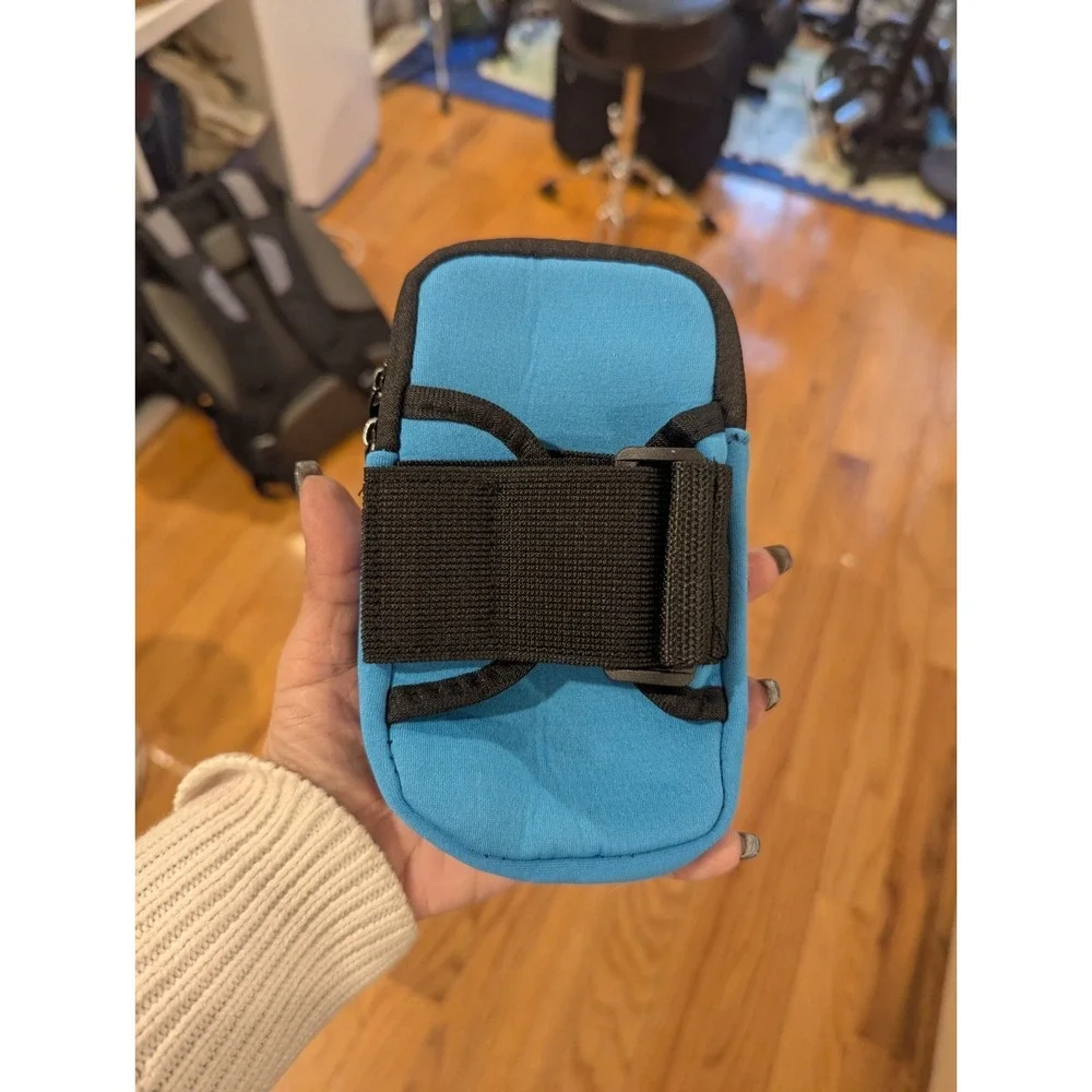 Gorpcore Running Phone Holder Armband ZUETK Fitness Workout Pouch Blue‎